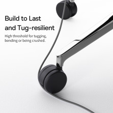 Кабель Baseus Jelly Liquid Silica Gel Series Fast Charging Data Cable USB to Type-C 100W 20V 5A 2m Чорний