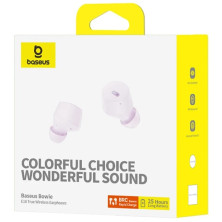 Бездротові Bluetooth навушники Baseus Bowie E18 True Wireless TWS Earphones Фіолетовий