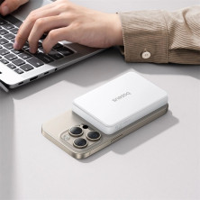 УМБ Baseus Airpow 2 Qi2 Magnetic 10000mAh 22.5W QC3.0+PD3.0 с функцией MagSafe и Qi2 15W Белый
