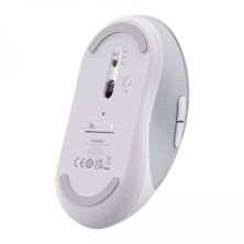 Бездротова мишка Baseus F02 Ergonomic Wireless Mouse 2.4G/BT5.2 1000-1600-2000-2400-4000dpi Білий