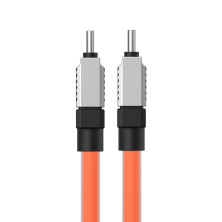 Кабель Baseus CoolPlay Series Fast Charging Data Cable Type-C to Type-C 100W 20V 5A 1m Оранжевый
