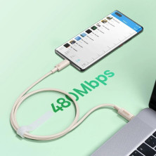 Кабель Baseus Habitat Series Fast Charging Data Cable USB to Type-C 100W 20V 5A 1m Рожевий