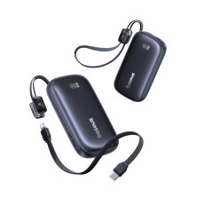 УМБ Baseus EnerFill FC21 Qpow 3 Ultra 10000mAh 22.5W с технологией QC3.0+PD3.0 + Кабель Type-C to Lightning Черный