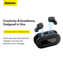 Беспроводные Bluetooth наушники Baseus Bowie EZ10 True Wireless TWS Earphones Черный