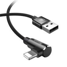 Кабель Baseus MVP Elbow Cable USB to Lightning 2A 1m Черный