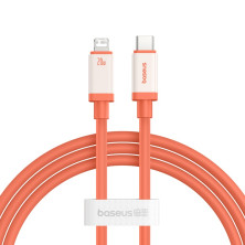 Кабель Baseus 0℃ Series Fast Charging Data Cable Type-C to Lightning PD 20W 1m Оранжевый