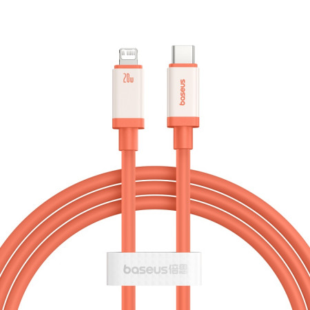 Кабель Baseus 0℃ Series Fast Charging Data Cable Type-C to Lightning PD 20W 1m Оранжевый