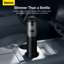 Аккумуляторный пылесос Baseus A3lite Car Vacuum Cleaner 100 Вт 12000 Па Черный