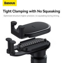 Автодержатель для телефона Baseus Stable Gravitational Car Mount Air Vent Version в воздуховод (SUWX020001) Черный