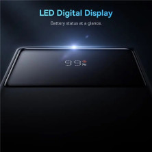 УМБ Baseus Star-Lord Digital Display 10000mAh 22.5W з технологією QC3.0+PD3.0 2USB+Type-C + Кабель USB to Type-C Чорний