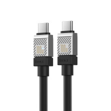 Кабель Baseus CoolPlay Series Fast Charging Data Cable Type-C to Type-C 100W 20V 5A 1m Черный