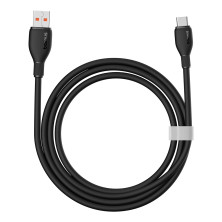 Кабель Baseus Pudding Series Fast Charging Data Cable USB to Type-C 100W 20V 5A 1.2m Чорний