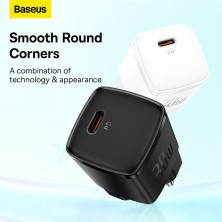 Сетевое зарядное устройство Baseus Cube Pro GaN5 Fast Charger 1C PD3.0 30W Type-C 3A Черный