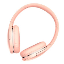 Бездротові Bluetooth навушники Baseus Encok D02 Pro Рожевий