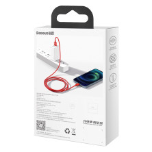 Кабель Baseus Superior Series Fast Charging Data Cable USB to Lightning 2.4A 1m Красный