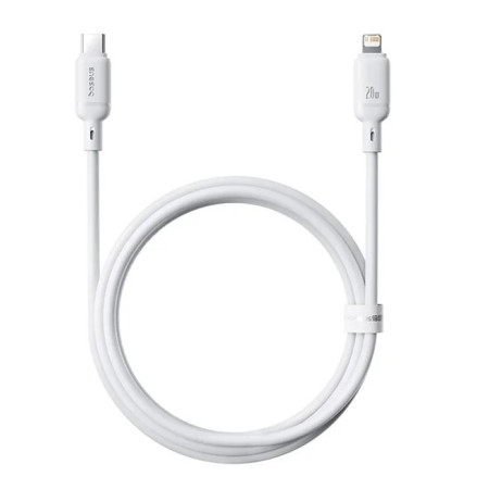 Кабель Baseus Silky Series Fast Charging Data Cable Type-C to Lightning PD 20W 1m Белый
