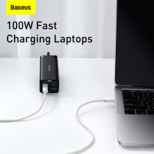 Кабель Baseus Dynamic Series Fast Charging Data Cable Type-C to Type-C 100W 20V 5A 2m Білий