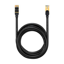 Кабель Baseus High Speed CAT7 Seven Types RJ45 10Gigabit Network Cable Ethernet Круглый 30m Черный