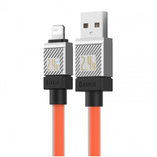 Кабель Baseus CoolPlay Series Fast Charging Cable USB to Lightning 2.4A 1m Оранжевый