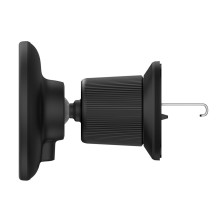 Бездротовий автомобільний зарядний пристрій Baseus CW01 Magnetic Wireless Charging Car Mount Claw з функцією MagSafe і технологією Qi 15W Чорний