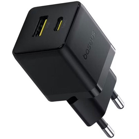 Сетевое зарядное устройство Baseus Palm Fast Charger QC3.0+PD3.0 30W USB+Type-C 3A Черный