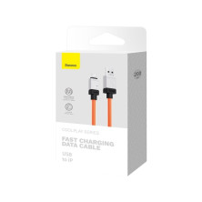 Кабель Baseus CoolPlay Series Fast Charging Cable USB to Lightning 2.4A 2m Оранжевый