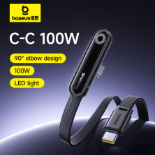 Кабель Baseus MVP 3 Series Fast Charging Data Cable Type-C to Type-C 100W 20V 5A 2m Черный