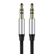 Аудіо-кабель Baseus Yiven AUX 3.5 to AUX 3.5 Audio Cable M30 1м Чорний