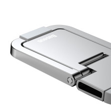 Подставка для ноутбука Baseus Slim Laptop Kickstand Серебристый