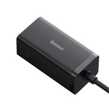 Сетевое зарядное устройство Baseus GaN5 Pro Desktop Fast Charger 67W USB+2Type-C+HDMI + кабель Baseus Type-C to Type-C 100W 20V/5A 1м Черный