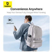 УМБ Baseus Free2Pull with Retractable Cable 20000mAh 65W з технологією QC3.0+PD3.0 та Type-C кабелем 60W Чорний