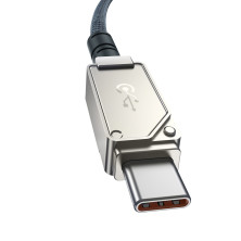 Кабель Baseus Unbreakable Series Fast Charging Data Cable Type-C to Lightning PD 20W 1m Серый