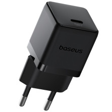 Мережевий зарядний пристрій Baseus Palm Fast Charger 1C PD3.0 20W Type-C 3A Чорний