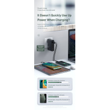 Сетевое зарядное устройство Baseus GaN 2in1 QC3.0+PD3.0 45W USB+Type-C 5A с функцией Павербанка 10000mAh + кабель Type-C 60W 20V/3A 1м Черный