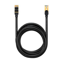 Кабель Baseus High Speed CAT7 Seven Types RJ45 10Gigabit Network Cable Ethernet Круглый 20m Черный