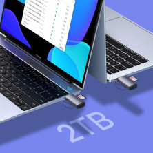 Кардрідер Baseus Lite Card Card Reader USB, SD/TF Cards Сірий