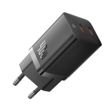 Мережевий зарядний пристрій Baseus GaN5 Pro PD3.0 40W 2Type-C 3A Чорний