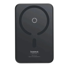 УМБ Baseus MagPro Magnetic Bracket Wireless Fast Charge 5000mAh 20W 2.4A QC3.0+PD3.0 з Бездротовою зарядкою Qi 15W Чорний