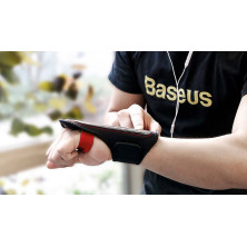 Чохол спортивний на руку Baseus Flexible Wristband 5" Чорний