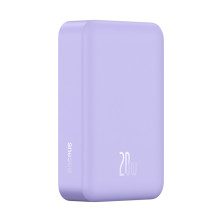 УМБ Baseus Magnetic Mini Wireless Fast Charge 2in1 20000mAh 20W 3A QC3.0+PD3.0 с Беспроводной зарядкой Qi 15W Фиолетовый