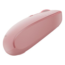 Беспроводная мышка Baseus F01B Tri-Mode Wireless Mouse 2.4G/BT1+BT2 800-1200-1600dpi Розовый