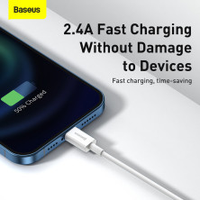 Кабель Baseus Superior Series Fast Charging Data Cable USB to Lightning 2.4A 1.5m Белый