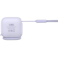 Кабель Baseus Traction Series Retractable 3-in-1 Fast Charging Data Cable Type-C to Lightning+Type-C+MicroUSB 100W 1.7m Фіолетовий