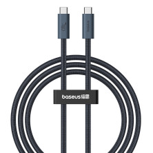 Кабель Baseus Flash 2 USB4 Series Fast Charging Data Cable Type-C to Type-C 240W 8K@60Hz 40Gbps 1m Черный