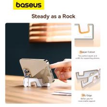 Підставка для телефона Baseus Portable Series Folding Phone Stand Білий