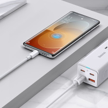 Кабель Baseus Superior Series Fast Charging Data Cable USB to Type-C 65W SUPERVOOC 1m Білий