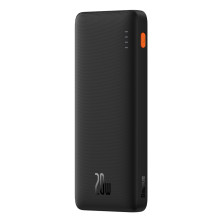 УМБ Baseus Airpow Fast Charge 10000mAh 20W 3A з технологією QC3.0+PD3.0 USB+Type-C + Кабель USB to Type-C Чорний