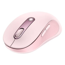 Бездротова мишка Baseus F02 Ergonomic Wireless Mouse 2.4G/BT5.2 1000-1600-2000-2400-4000dpi Рожевий