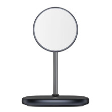 Беспроводное зарядное устройство Baseus Swan Magnetic с функцией MagSafe и Qi 15W Черный