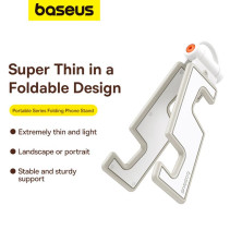 Підставка для телефона Baseus Portable Series Folding Phone Stand Білий